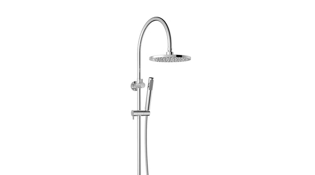 Soul Slimline Gooseneck Shower Set in Chrome