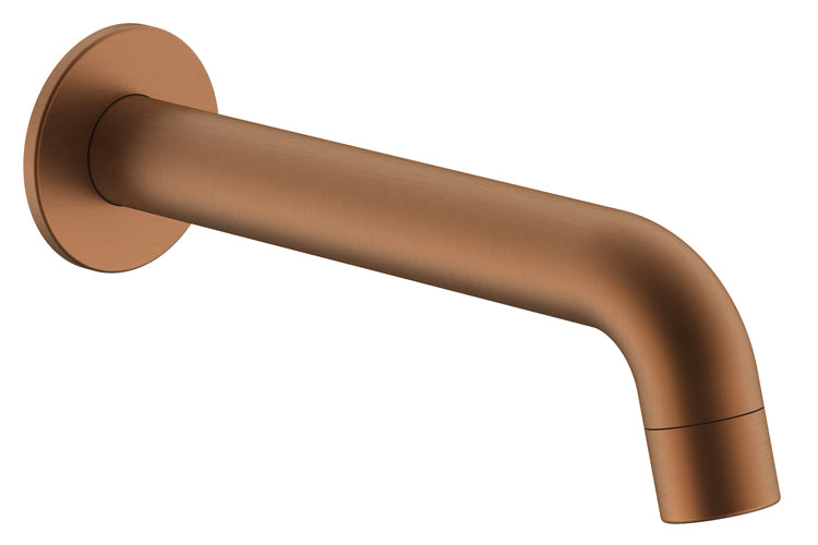 Soul Wall Spout in Brushed Copper