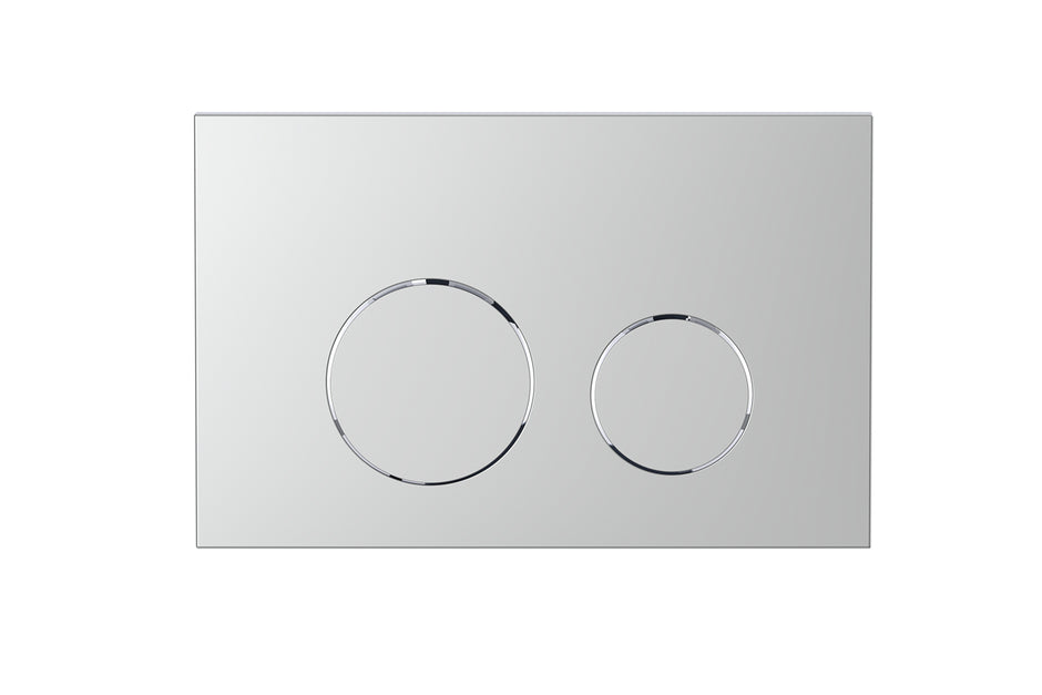 Toilet Flush Button in Chrome