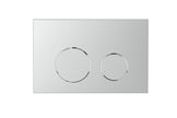 Toilet Flush Button in Chrome