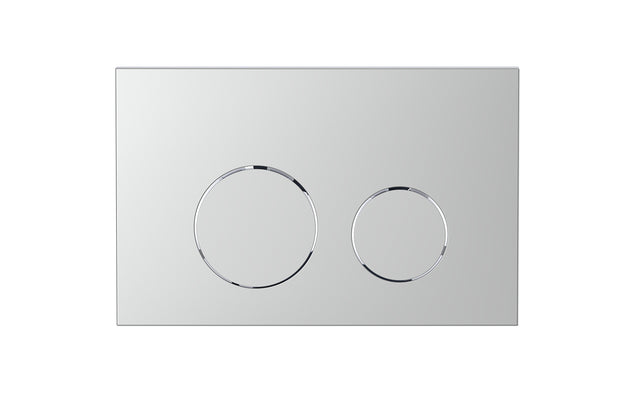 Toilet Flush Button in Chrome