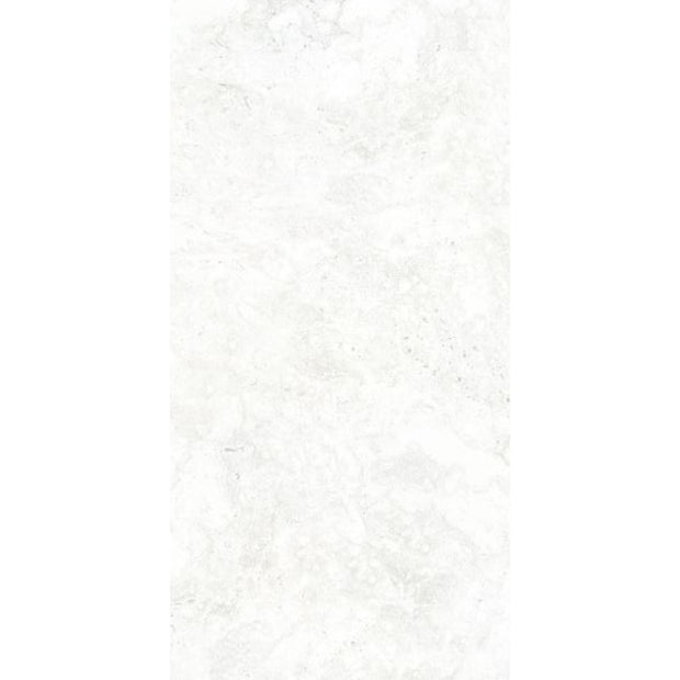 Agrigento White Matt Marble Look Porcelain Tiles 600x1200mm tile