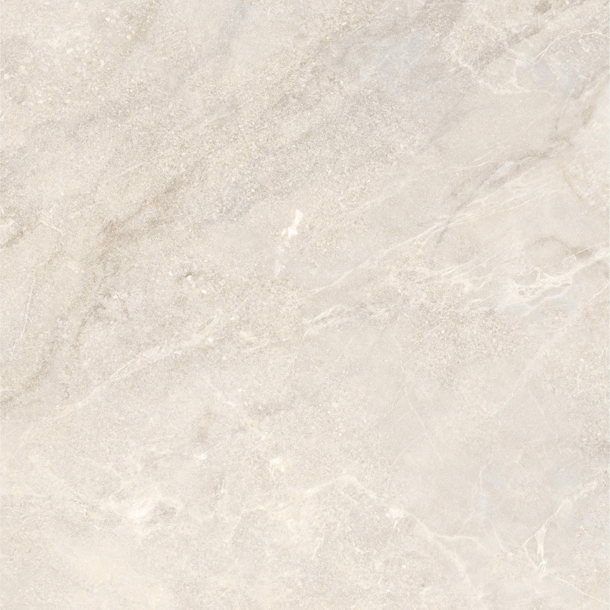 Alba Cream Satin Stone Look Porcelain Tiles 600x600mm tile