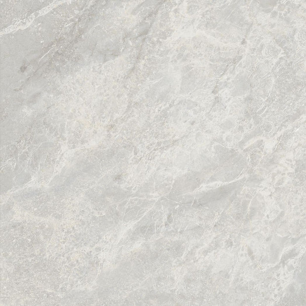 Alba Grey Polished Stone Look Porcelain Tiles 600x600mm tile