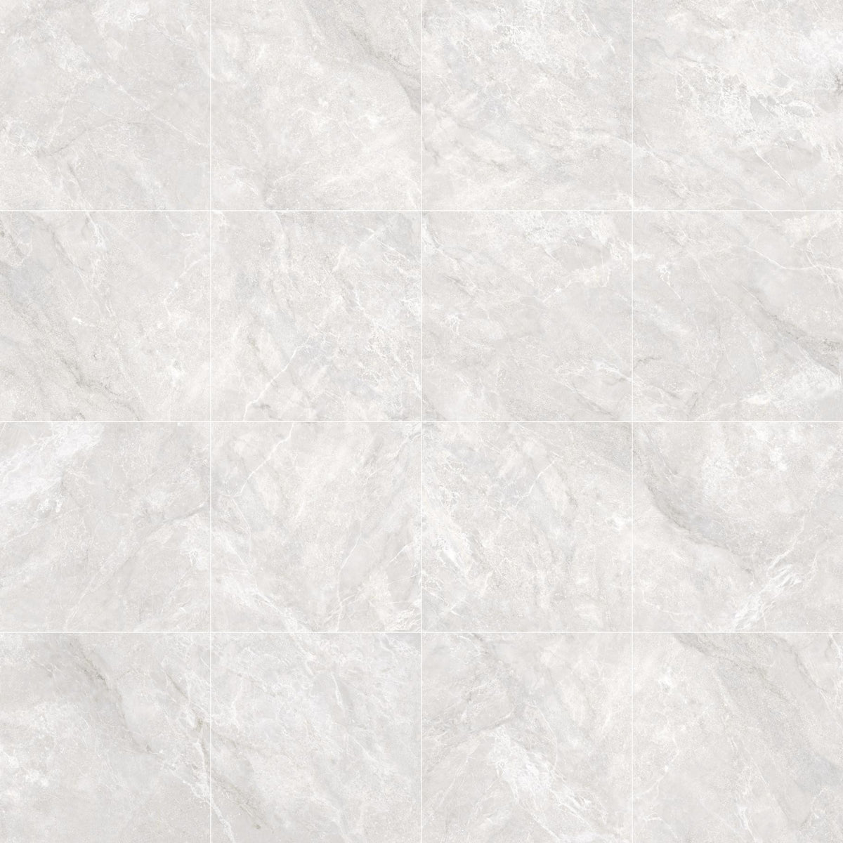 Alba Grey Satin Stone Look Porcelain Tiles 600x600mm in a room setting