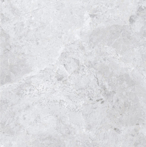 Arctic Tundra Grey Polished Stone Look Porcelain Tiles 600x600mm tile