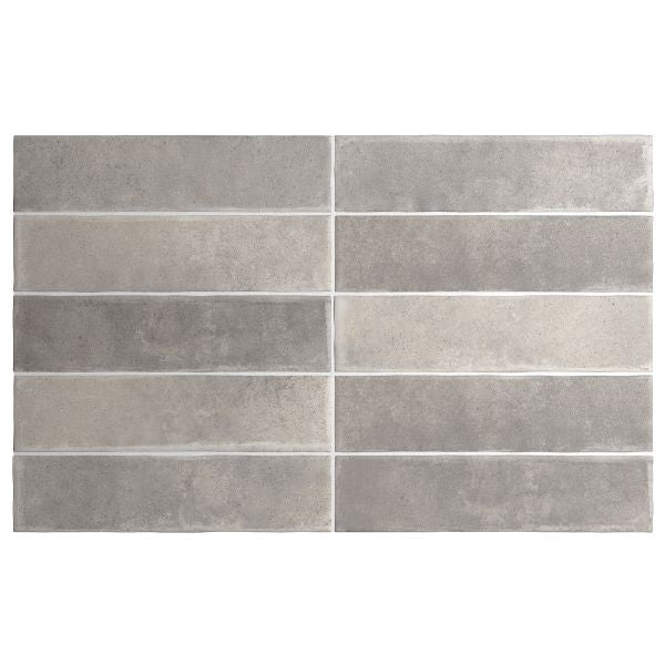 Argile Concrete Matt Porcelain Subway Tiles tile