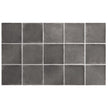 Argile Dark Square Matt Porcelain Tiles tile