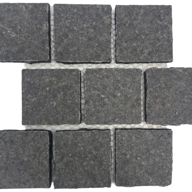 ASH BLACK GRANITE BRICK BOND