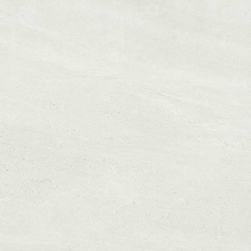 Aspen White Matt Stone Look Porcelain Tiles 600x600mm tile