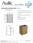 Aulic specification sheet