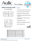 Aulic specification sheet