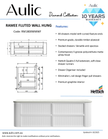 Aulic specification sheet