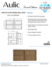 Aulic specification sheet