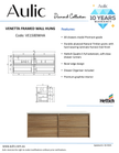 Aulic specification sheet