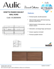 Aulic specification sheet