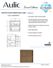 Aulic specification sheet