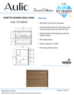 Aulic specification sheet