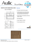 Aulic specification sheet