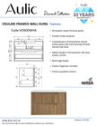 Aulic specification sheet