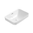Barlee Gloss White Semi Inset Basin