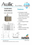 Aulic specification sheet
