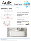 Aulic specification sheet