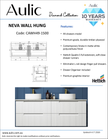 Aulic specification sheet