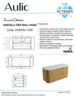 Aulic specification sheet