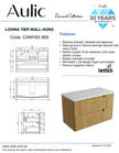 Aulic specification sheet