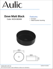 Aulic specification sheet