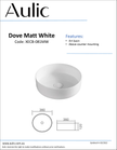 Aulic specification sheet