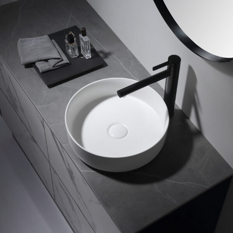 Aulic Dove Matte White Basin