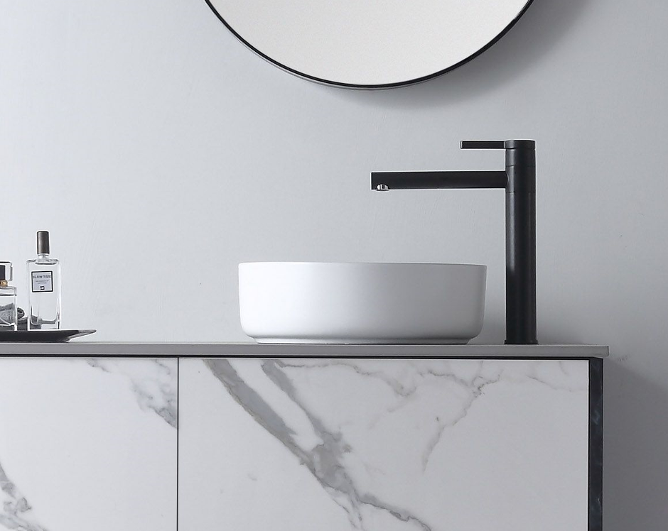 Dove Matte White Basin