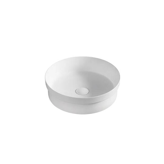 Lena Matte White Semi Inset Basin