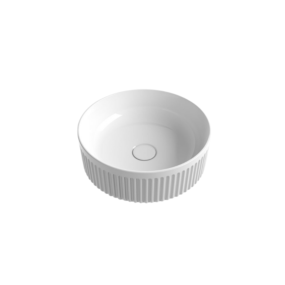 Lilac Gloss White Basin