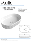 Aulic specification sheet
