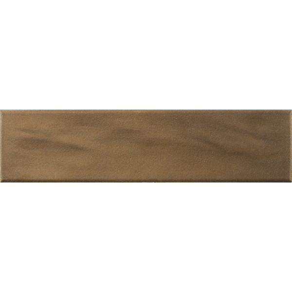 Aurea Brass Matt Ceramic Subway Tiles tile