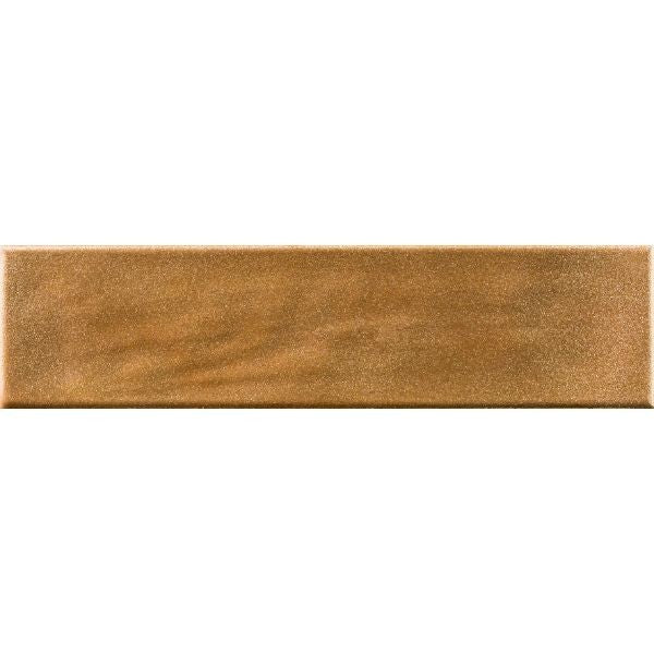 Aurea Gold Matt Ceramic Subway Tiles tile