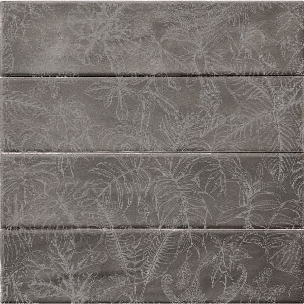 Aurea Silver Flos Feature Matt Ceramic Subway Tiles tile