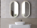 Montego Chrome LED Mirror