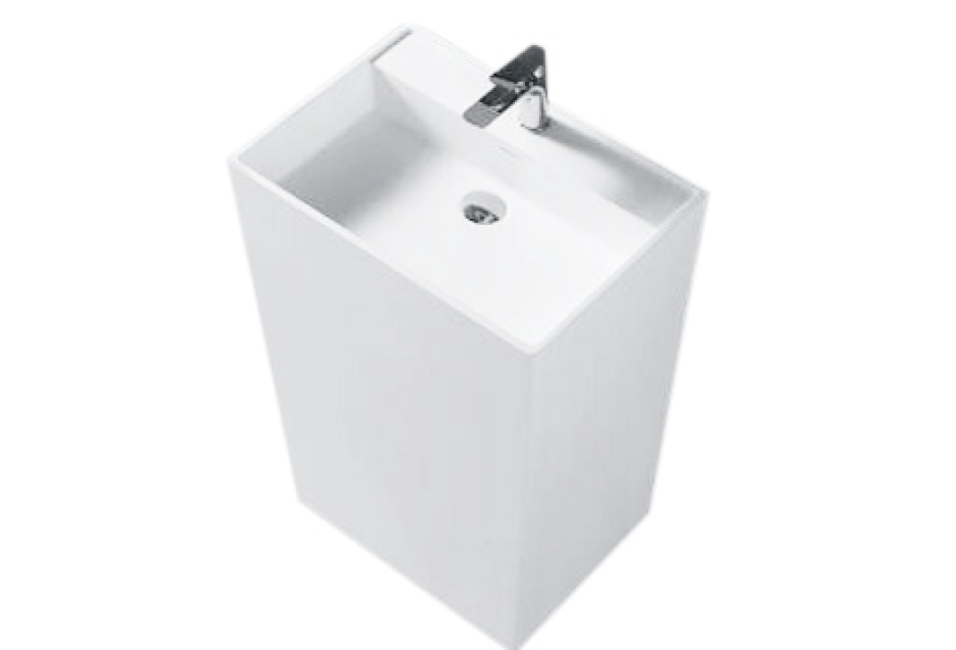 Classico Matt White Solid Surface Basin