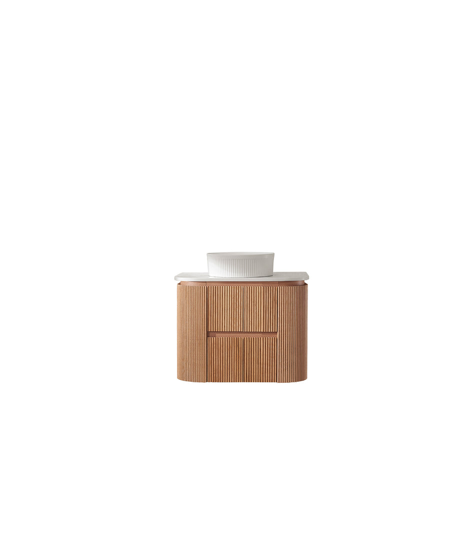 Bristol 900mm Rosewood Wall Hung Vanity