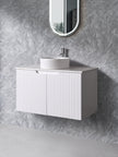 Duplex 1200mm Matt White Wall Hung Vanity