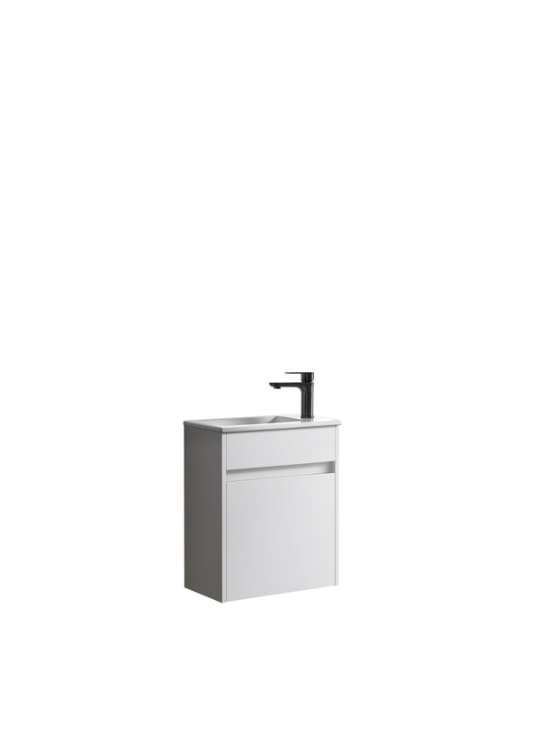 Avia Blair 450mm Gloss White Wall Hung Vanity