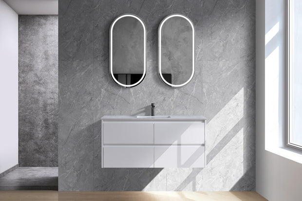 Avia Yoko vanity in Gloss White lifestyle