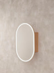 Oscar 600mm Rosewood LED Shaving Cabinet