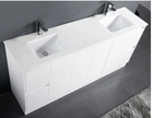 Sammy 1200mm Single Bowl Gloss White Floor Standing Vanity