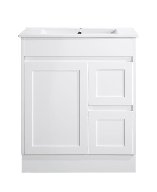 Avia Quinn 750mm Matt White Floor Standing Vanity