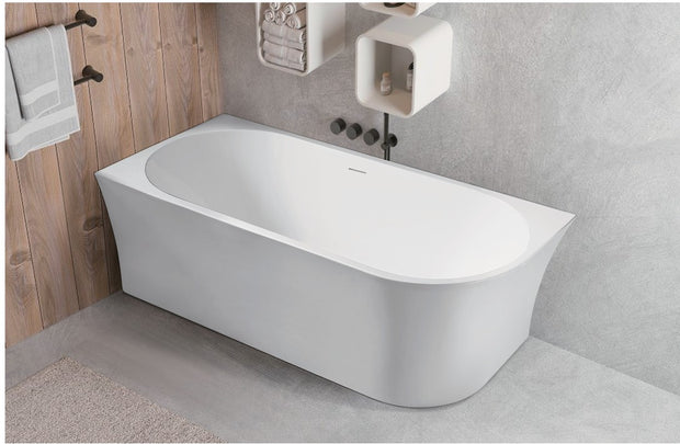 Avia Harper 1700mm Left Hand Back to Corner Bath lifestyle